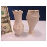 (2) LENOX 5" Vases