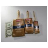 (3) New WOOSTER ProPremiumClassic Paint Brushes