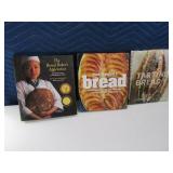 (3) Bread Cookbooks Hrdbck EXC How To Cook