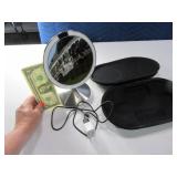 SimpleHuman Compact Travel Lighted Makeup Mirror