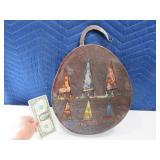 ArtisanSigned SouthWest 13" AnimalSkin Drum Wall