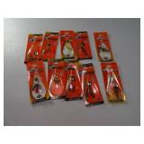 (10) New JOES FLIES Fly Fishing Spinnes Lures