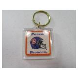 Vintage OldLogo BRONCOS Key Chain