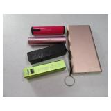 (5) Portable Cell~Electronic Power Chargers
