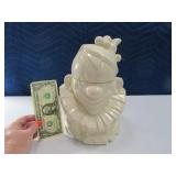 McCoy CLOWN Pottery Cookie Jar Nice