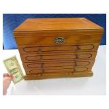 Beautiful Oak THOMAS 15" Jewelry Box