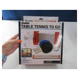 New Portable Table Tennis To Go Set