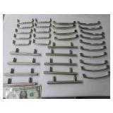 (33) StainlessLook Drawer Handles asst $$