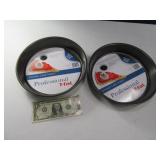 (2) New TFAL Professional 9" Round Cake Pans