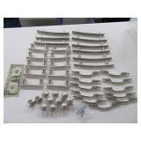 (41) StainlessLook Drawer Handles & Knobs $$