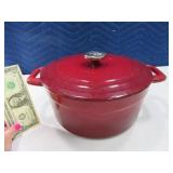 Cast Iron Enamel Red Dutch 10" Oven GUY FIERI