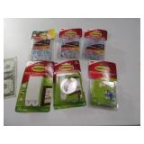 (6) New Packs 3M Command Strips Hangers