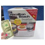 New H.B. Breakfast Sandwich Maker Electric