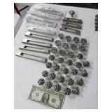(44) StainlessLook Decorative Knobs & Handles $$