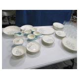 Vintage HOMEMAKER Dish Set "Petal Lane"