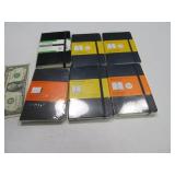 (6) New MOLESKIN 5.5" Pocket Mini Notebooks $70+