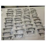 (40) Black/Bronzish Drawer Handles NIP $$