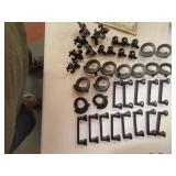 (38) Blackish/Bronzish Swirlish Handles Knobs $$