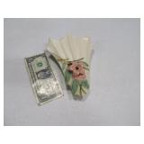 Early McCoy Pottery 8" Wall Pocket