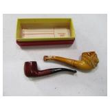 (2) Mini Midget Smoking Pipes 2"