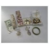 Lot Asst Costume vintage Jewelry