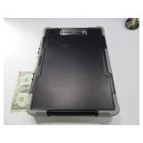 HUSKY Commecial Poly Jobsite Clipboard w/ Storage