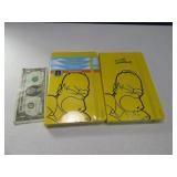 (2) New THE SIMPSONS Moleskin Notebooks 8.5" $48