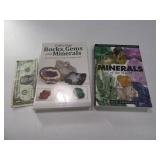 (2) Rocks/Gems/Minerals Field Guide Identify Books