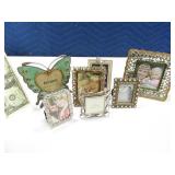 (7) New Mini Premium Metal Picture Frames $80+