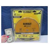 New DeWalt 10" XP Wet Diamond Blade