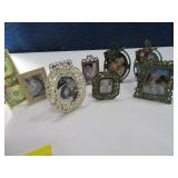 (8) Metal New Mini Bling Picture Frames $80+