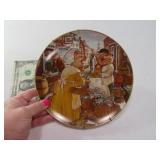 Vtg Little Piggy Went To Market Collector Plate