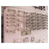 (36) Asst Drawer Handles Stainless & NIP $