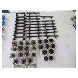 (48) Blackish/Bronze Drawer Handles & Knobs asst