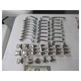 (49) StainlessLook Handles & Knobs EXC $