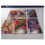 (6) 2000s MARVEL Themed Comic Books Spiderman