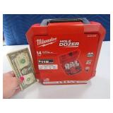 New MILWAUKEE 14pc Hole Dozer Hole Saw KIT