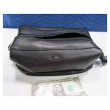 10" CK Calvin Klein Mens Black Travel Bag