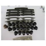 (33) Blackish/Bronze Knobs & Handles EXC
