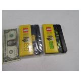(2) LEGO LtdEd 6" Personal Notebooks $35+