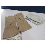 (2) Leather Work & WeldingType Gloves XL