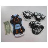 (2) Winter Shoe~Grip Ice & Snow Shoe Attachments