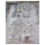 (37) Clear/GlassLike Handles & Knobs NIP $$