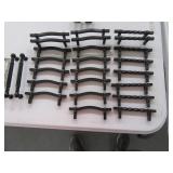 (25) Bronze/Blackish Handles & Door Knobs