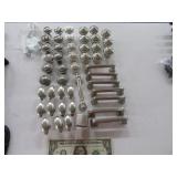 (49) StainlessLook Drawer Handles & Knobs asst $