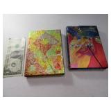 (2) Designer Exterior New Notebooks Diary Books