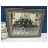 1928 H.S. Football Team 8x10 Original Photograph