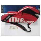 WILSON Backpack Tennis~Racquetball Carry Bag