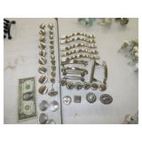 (47) Silverish/StainlessLook Drawer Knobs & Handls