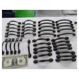(40) Blackish Drawer Handles asst $$